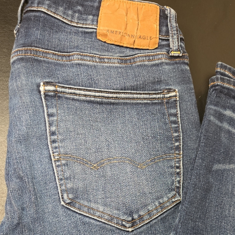 American Eagle Dark Blue Airflex Jeans